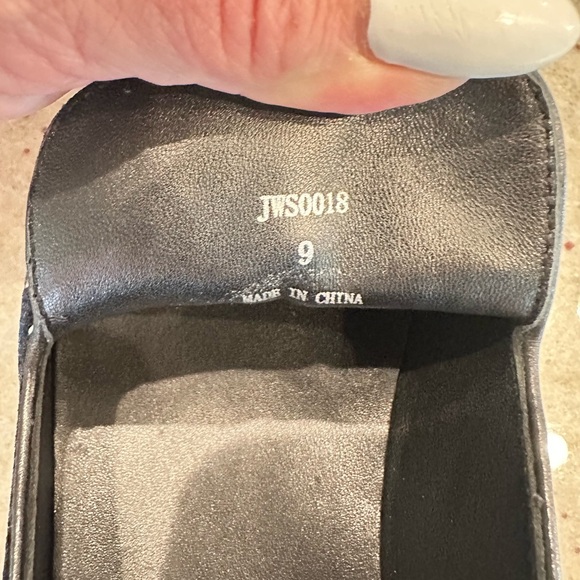 Johnny Was Cigarette Loafers with Red and Gold Accents - Picture 4 of 9